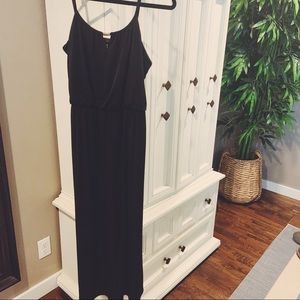 Style & co. Black maxi dress